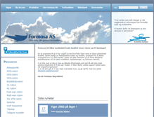 Tablet Screenshot of formosa.no
